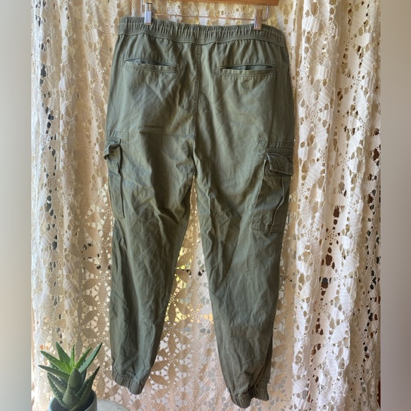 AERO Olive Green Joggers - Picture 6 of 6
